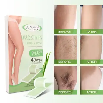 40PCS Cold Wax Strips Paper Depilation Patch Lasting Hair Removal Wax Strips Papers Depilation Strips For Face Armpit Shaving
40PCS Cold Wax Strips Paper Depilation Patch Lasting Hair Removal Wax Strips Papers Depilation Strips For Face Armpit Shaving