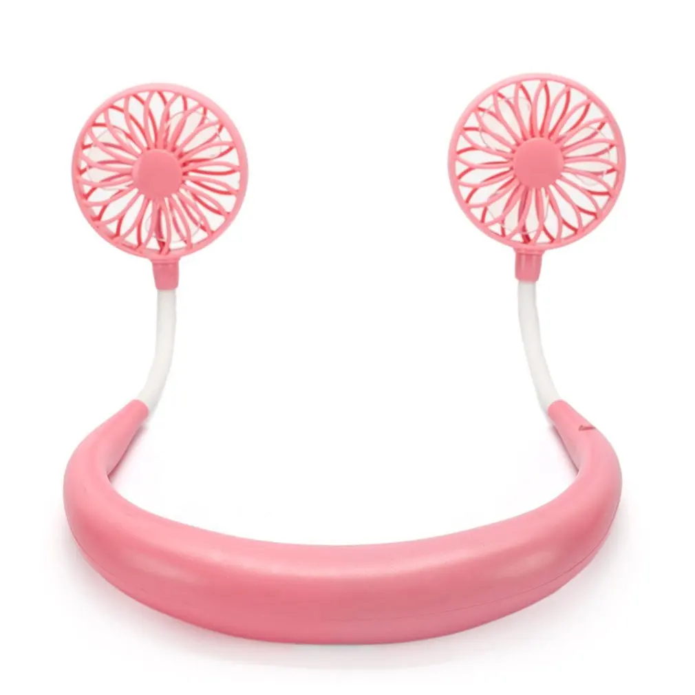 Air Conditioner Small Neck Band Portable Mini Air Fan with Dual Fan USB Rechargeable Cooler Fan Lazy Fan 2 Hours OUTAD --
Air Conditioner Small Neck Band Portable Mini Air Fan with Dual Fan USB Rechargeable Cooler Fan Lazy Fan 2 Hours OUTAD --