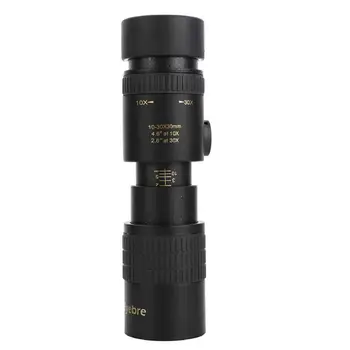 10-30x30 Zoom Monocular Telescope Pocket Binoculo Hunting Optical Prism Scope No Tripod
10-30x30 Zoom Monocular Telescope Pocket Binoculo Hunting Optical Prism Scope No Tripod