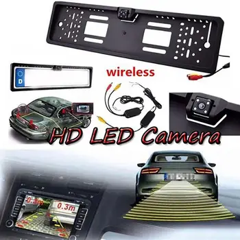 Portable HD 1080P European Car License Plate Frame Reversing Rearview Night Vision 170 degrees Camera Waterproof Car Accessories
Portable HD 1080P European Car License Plate Frame Reversing Rearview Night Vision 170 degrees Camera Waterproof Car Accessories