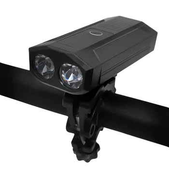 Super Bright Bike Fornt Light Rechargeable Bicycle Flashlight Waterproof Long Life With Display Power Bank Bicycle Riding Lamp 
Super Bright Bike Fornt Light Rechargeable Bicycle Flashlight Waterproof Long Life With Display Power Bank Bicycle Riding Lamp
