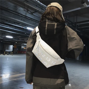 Unisex Chest Bag Numbers Printing Splicing PU Leather Waist Pack Ladies Shoulder Bag for Vacation and Travel 250x150x90mm
Unisex Chest Bag Numbers Printing Splicing PU Leather Waist Pack Ladies Shoulder Bag for Vacation and Travel 250x150x90mm