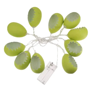 2 Strings 10 LED Lights Broken Eggs Battery Light Easter Series Decorative String Lights Eggs LED String Lights
2 Strings 10 LED Lights Broken Eggs Battery Light Easter Series Decorative String Lights Eggs LED String Lights
