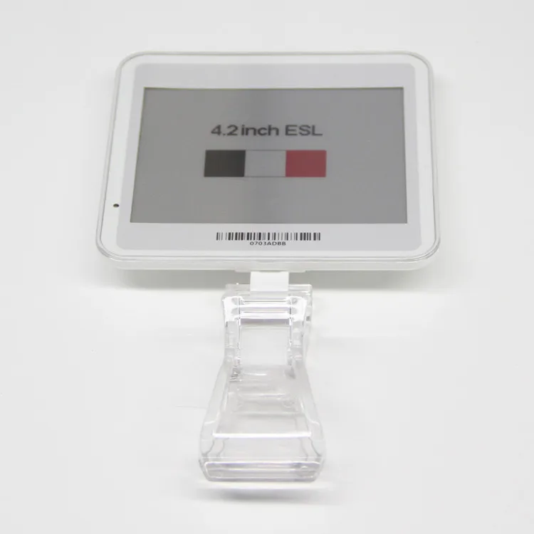 Highlight 4.2 inch New Retail Solution Wireless e-Ink Display ESL Electronic Price Tag for Supermarket
Highlight 4.2 inch New Retail Solution Wireless e-Ink Display ESL Electronic Price Tag for Supermarket