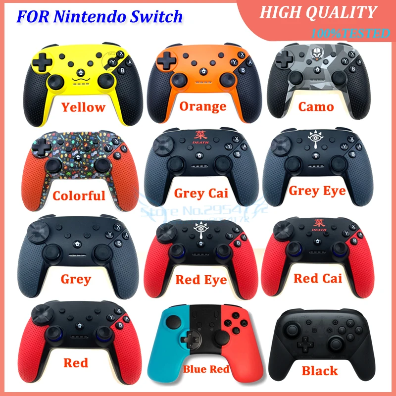 Wireless Game Controller Joystick For Nintend Console Switch Bluetooth Gamepad Pro Joypad For Android/PC Accessories Controller
Wireless Game Controller Joystick For Nintend Console Switch Bluetooth Gamepad Pro Joypad For Android/PC Accessories Controller