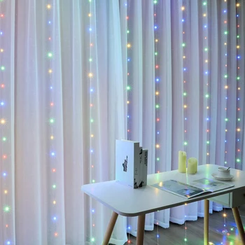 LED String Light 3M Garland Curtain Fairy Lights Remote Control USB Lamp Room New Year Christmas Decor for Home Bedroom Window
LED String Light 3M Garland Curtain Fairy Lights Remote Control USB Lamp Room New Year Christmas Decor for Home Bedroom Window