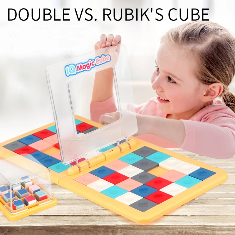 Puzzle Cube 3D Puzzle Race Cube Board Game Education Parent-child Activity Board Education Toy Speed Game Magic Cubes
Puzzle Cube 3D Puzzle Race Cube Board Game Education Parent-child Activity Board Education Toy Speed Game Magic Cubes
