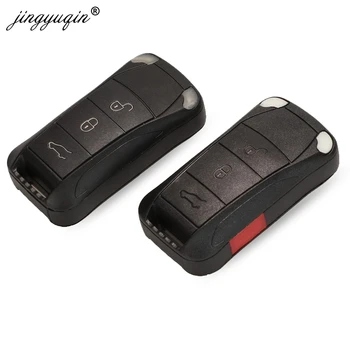 jingyuqin 3 Button Folding Flip Remote Key Fob Shell for Porsche Cayenne Key Case Replacement
jingyuqin 3 Button Folding Flip Remote Key Fob Shell for Porsche Cayenne Key Case Replacement