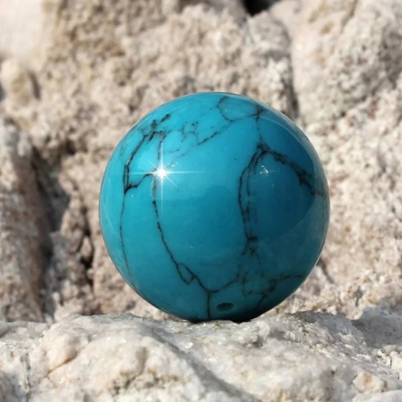 Natural Stone Blue Turquoise Round Loose Beads For Jewelery Making DIY 4 6 8 10 12mm
Natural Stone Blue Turquoise Round Loose Beads For Jewelery Making DIY 4 6 8 10 12mm
