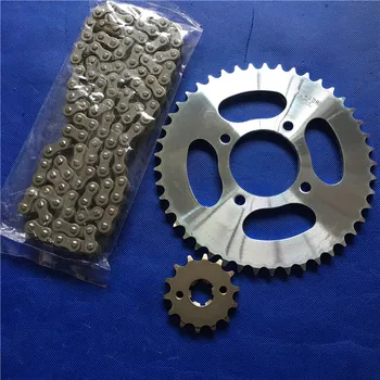 Motorcycle Accessories HJ125K-A-2A-3-3A Set of Chain Size Chainring Chain Plate Chain Three-piece Set
Motorcycle Accessories HJ125K-A-2A-3-3A Set of Chain Size Chainring Chain Plate Chain Three-piece Set