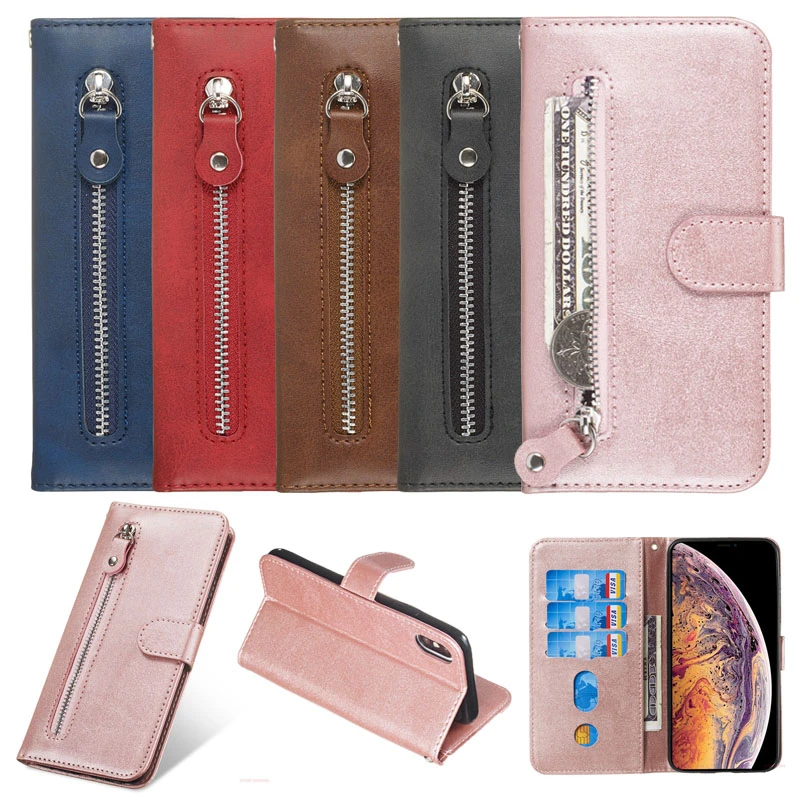 Leather Flip Zipper Wallet Card Holder Phone Case For Google Pixel 3A XL 3AXL Etui Back Cover Funda For LG G8 G8S ThinQ K40 K12
Leather Flip Zipper Wallet Card Holder Phone Case For Google Pixel 3A XL 3AXL Etui Back Cover Funda For LG G8 G8S ThinQ K40 K12