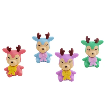 48pcs Kawaii Cartoon deer Animal Elk 4 colors Pencil Eraser Birthday Gift for kid present for Guest Gifts for Christmas Party
48pcs Kawaii Cartoon deer Animal Elk 4 colors Pencil Eraser Birthday Gift for kid present for Guest Gifts for Christmas Party