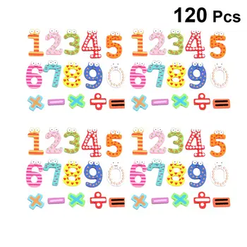 120pcs Numbers Cartoon Fridge Magnets Wooden Math for Kids Children Early Learning Educational Toy Gift Refrigerator Sticker
120pcs Numbers Cartoon Fridge Magnets Wooden Math for Kids Children Early Learning Educational Toy Gift Refrigerator Sticker