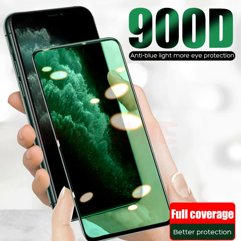 900D Screen Protector For iPhone 11 Pro XS Max SE2 Green Light Tempered Glass For iPhone 7 8 9 6 Plus X XR Protective Glass Film
900D Screen Protector For iPhone 11 Pro XS Max SE2 Green Light Tempered Glass For iPhone 7 8 9 6 Plus X XR Protective Glass Film
