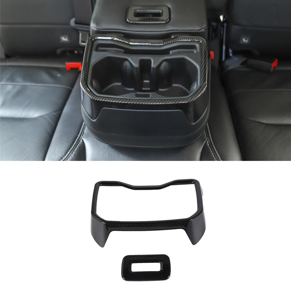 Car Rear Armrest Box Cup Holder Decoration Cover for Jeep Wrangler JL Gladiator JT 2018 2019 2020 2021 Car Interior Accessories
Car Rear Armrest Box Cup Holder Decoration Cover for Jeep Wrangler JL Gladiator JT 2018 2019 2020 2021 Car Interior Accessories
