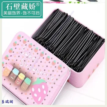 Rough Studio Black and White with Pattern Long Clip Wave U-Shaped Barrettes Iron Box Korean-style Black Clip Bang Coiled Hair He
Rough Studio Black and White with Pattern Long Clip Wave U-Shaped Barrettes Iron Box Korean-style Black Clip Bang Coiled Hair He