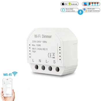 Wifi Smart Light Switch Universal Breaker DIY Module Smart Life/Tuya APP Remote Control Smart Home Works with Alexa Google Home
Wifi Smart Light Switch Universal Breaker DIY Module Smart Life/Tuya APP Remote Control Smart Home Works with Alexa Google Home