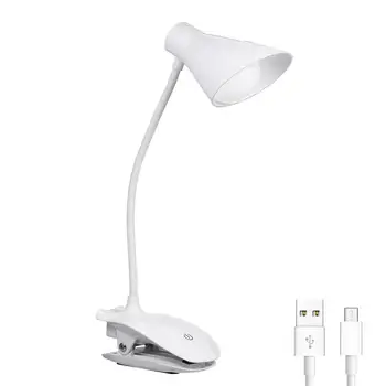 Table Lamp Book Reading USB Rechargeable Clip-on Bed Table Desk LED Light With 3-Level Brightness For Eye Protection
Table Lamp Book Reading USB Rechargeable Clip-on Bed Table Desk LED Light With 3-Level Brightness For Eye Protection