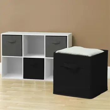 6pcs Foldable Storage Case Collapsible Fabric Storage Baskets Boxes Organizer Toys Books Storage Collection Containers Drawers
6pcs Foldable Storage Case Collapsible Fabric Storage Baskets Boxes Organizer Toys Books Storage Collection Containers Drawers