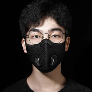 Black Cycling Face Mask PM2.5 Anti-pollution Activated Carbon With Filter Shield Washable Men Women Sports Half Mask
Black Cycling Face Mask PM2.5 Anti-pollution Activated Carbon With Filter Shield Washable Men Women Sports Half Mask