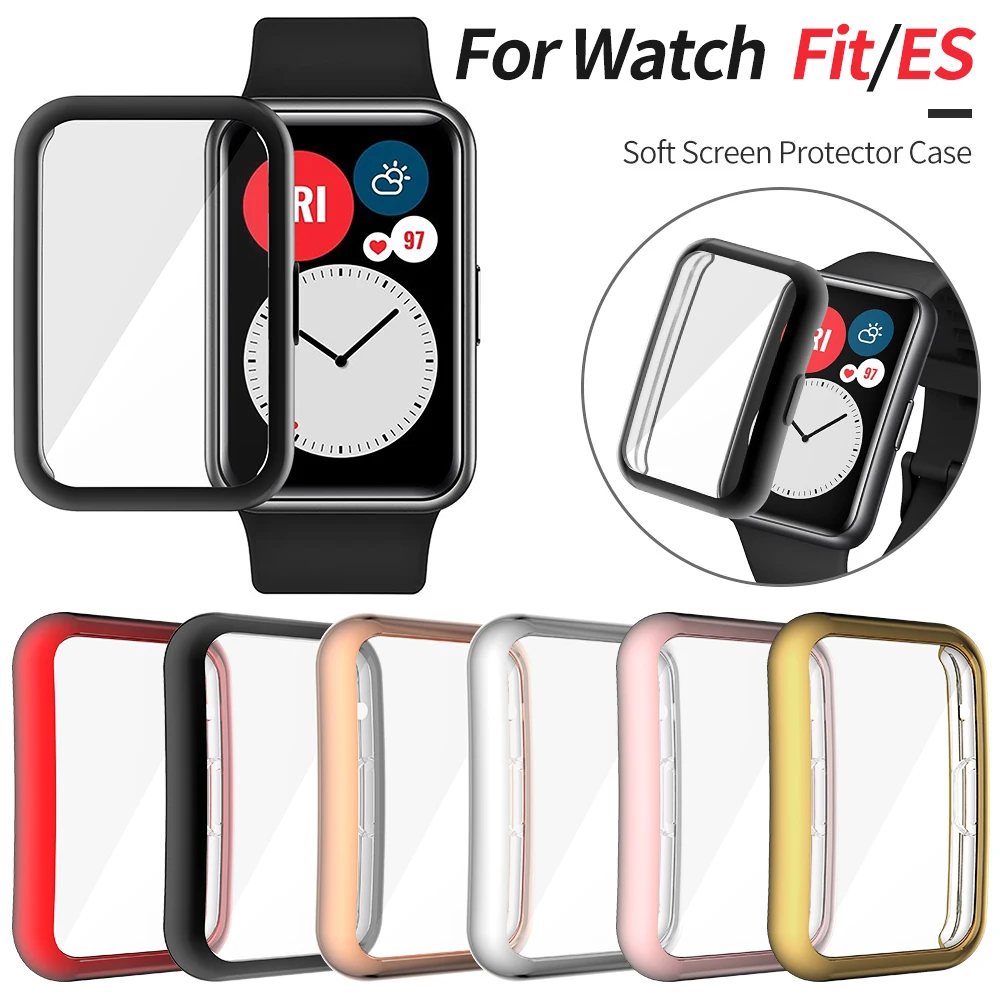 Flexible Screen Protector Cover for Huawei Watch Fit Case Lightweight Tpu Bumper for Honor ES Scratch-resistant Thin Soft Shell
Flexible Screen Protector Cover for Huawei Watch Fit Case Lightweight Tpu Bumper for Honor ES Scratch-resistant Thin Soft Shell