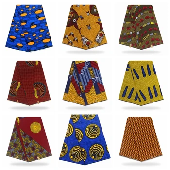 Wholesale! 2020 High Quality African Prints Fabric Ankara Original Veritable Tissus Wax Nigerian Style 6 Yards/pcs 100% Cotton
Wholesale! 2020 High Quality African Prints Fabric Ankara Original Veritable Tissus Wax Nigerian Style 6 Yards/pcs 100% Cotton