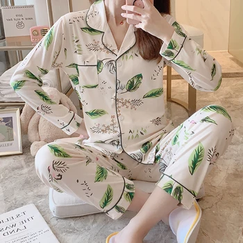 Pajama Sets Spring Autumn Basic Soft Kawaii Print Ulzzang Fashion Ladies Sleepwear College Oversize Popular Femme Homewear Chic
Pajama Sets Spring Autumn Basic Soft Kawaii Print Ulzzang Fashion Ladies Sleepwear College Oversize Popular Femme Homewear Chic
