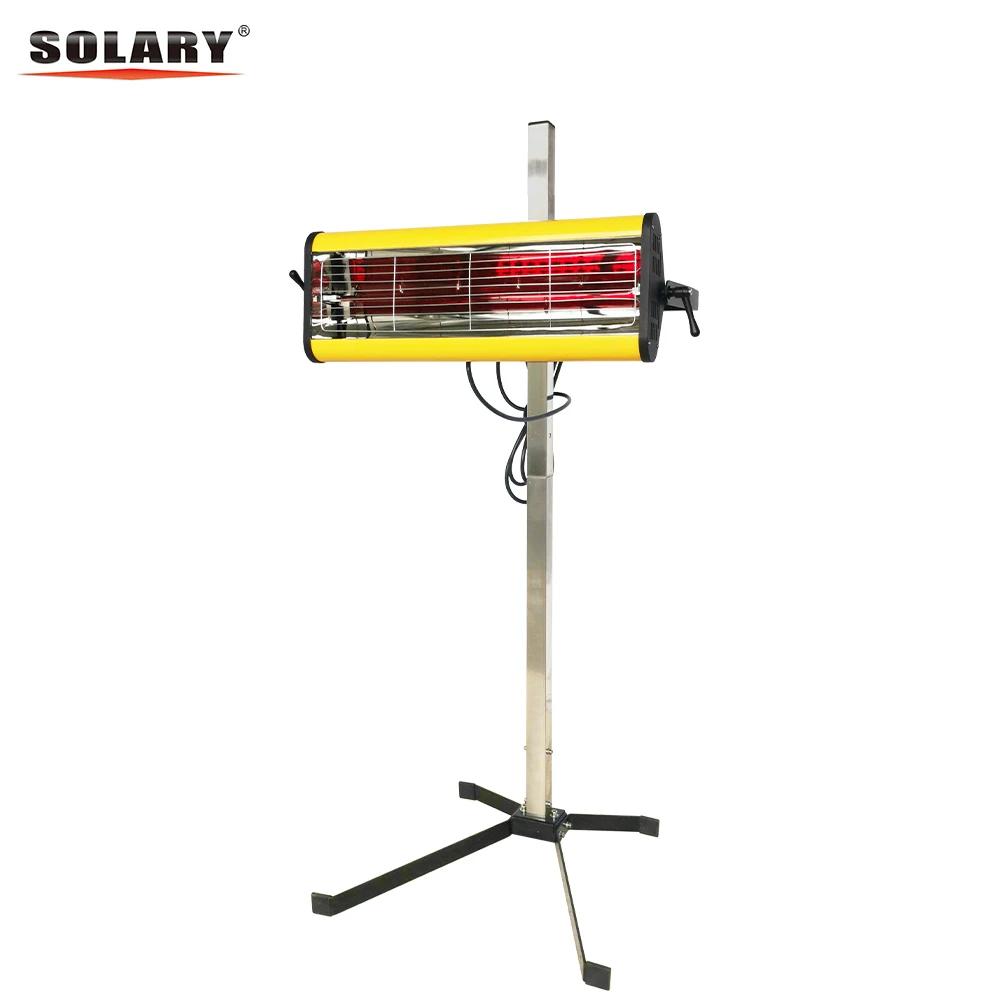 SOLARY Infrared Paint Curing Lamp Heating Light Short Wave Infrared Heater Car Body Paint Car Bodywork Repair Paint Dryer/Stand
SOLARY Infrared Paint Curing Lamp Heating Light Short Wave Infrared Heater Car Body Paint Car Bodywork Repair Paint Dryer/Stand