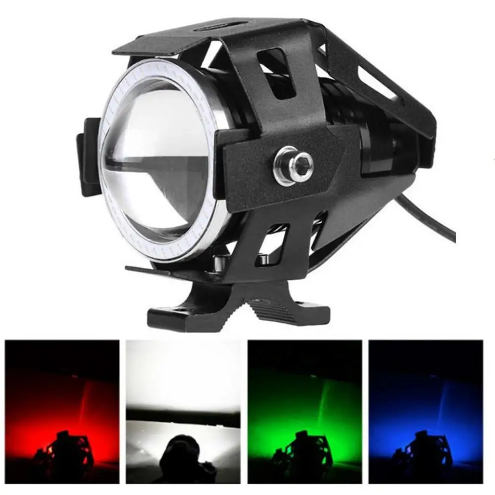 1Pcs 125W U7 Motorcycle Angel Eyes Headlight Spotlights Auxiliary Bright LED Bicycle Lamp Fog Light Spot Light For Bicycles Cars
1Pcs 125W U7 Motorcycle Angel Eyes Headlight Spotlights Auxiliary Bright LED Bicycle Lamp Fog Light Spot Light For Bicycles Cars
