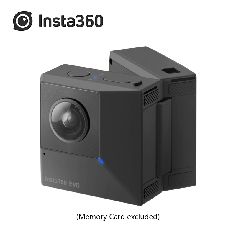 Insta360 EVO 5.7K Video VR 360 Panoramic Insta 360 EVO 18MP Photo For Android iPhone 180°3D Shoot 360° Dual-Lens Camera
Insta360 EVO 5.7K Video VR 360 Panoramic Insta 360 EVO 18MP Photo For Android iPhone 180°3D Shoot 360° Dual-Lens Camera