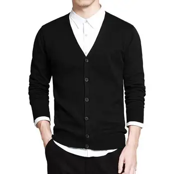 Autumn Long Sleeve Cardigan Men Oversized Ribbed Sweater Casual Knitted Knitwear Male V-neck Slim Boys Cotton Black Sweaters 3xl
Autumn Long Sleeve Cardigan Men Oversized Ribbed Sweater Casual Knitted Knitwear Male V-neck Slim Boys Cotton Black Sweaters 3xl
