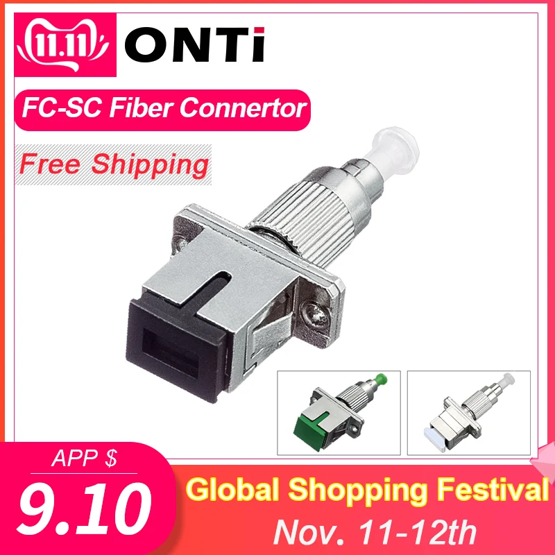 FC-SC fiber Coupler single mode SM hybrid Fiber Optic adapter APC MM hybrid Fiber connector 5pcs
FC-SC fiber Coupler single mode SM hybrid Fiber Optic adapter APC MM hybrid Fiber connector 5pcs