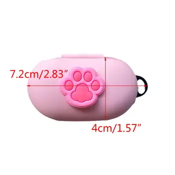 Cat Paw Protective Case Earphone Cover for Samsung-Galaxy Buds/Buds+ Headset R9UA
Cat Paw Protective Case Earphone Cover for Samsung-Galaxy Buds/Buds+ Headset R9UA