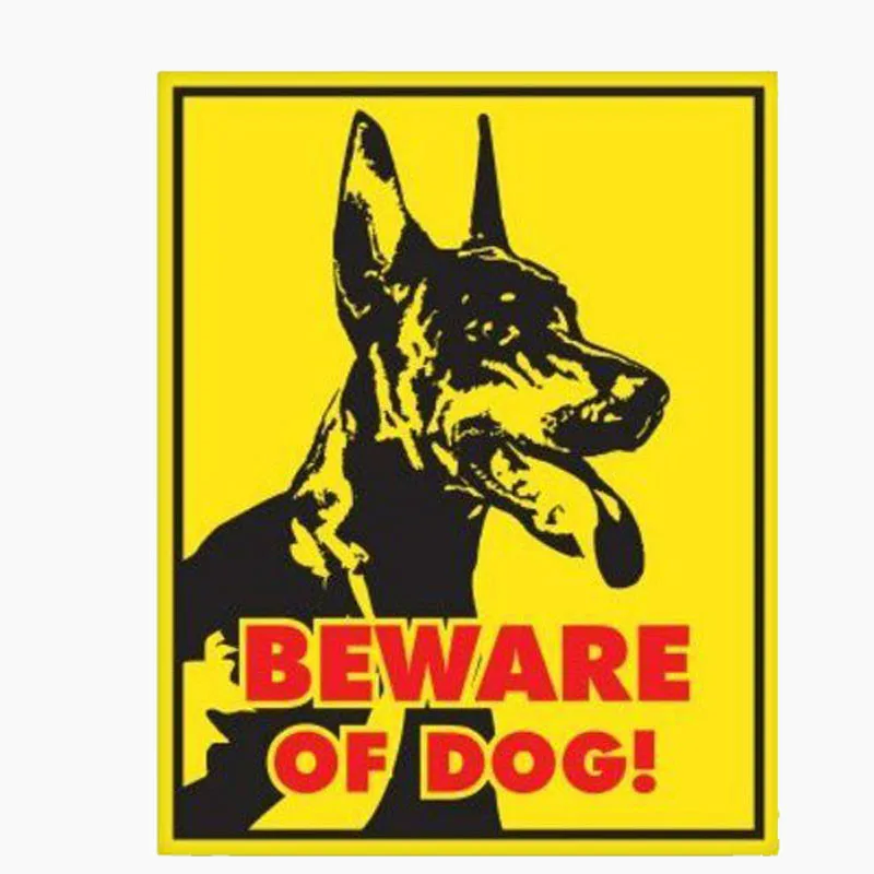 Creative Doberman Pinscher BEWARE OF DOG Classic Car Sticker Window Vinyl Reflective Cover Scratches Waterproof PVC16cm X 12.7cm
Creative Doberman Pinscher BEWARE OF DOG Classic Car Sticker Window Vinyl Reflective Cover Scratches Waterproof PVC16cm X 12.7cm