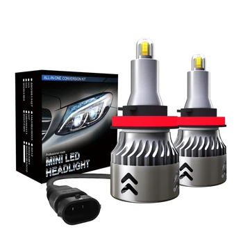 8-Sides CSP H11 / H9 / H8 LED Headlight Bulb Kit 110W 19600LM Super Mini Fog Lamps
8-Sides CSP H11 / H9 / H8 LED Headlight Bulb Kit 110W 19600LM Super Mini Fog Lamps