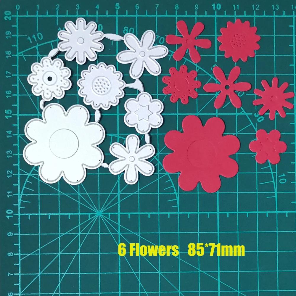 6 Pcs/Set Flowers Christmas Metal Cutting Dies For Stamps Scrapbooking Stencils DIY Paper Album Cards Decor Embossing 2020 New
6 Pcs/Set Flowers Christmas Metal Cutting Dies For Stamps Scrapbooking Stencils DIY Paper Album Cards Decor Embossing 2020 New