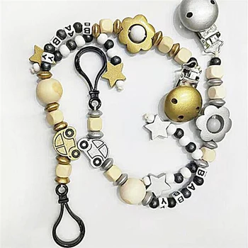 Baby Beads Car Pacifier Leash Safety Portable Convenient Personalized Pacifier Clip to Soothie With DIY Baby's Name Teething Toy
Baby Beads Car Pacifier Leash Safety Portable Convenient Personalized Pacifier Clip to Soothie With DIY Baby's Name Teething Toy