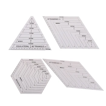 DIY 1pc Rulers Tools Transparent Acrylic Rulers Patchwork Ruler Quilting Rule Yardstick Cloth Cutting High Grade
DIY 1pc Rulers Tools Transparent Acrylic Rulers Patchwork Ruler Quilting Rule Yardstick Cloth Cutting High Grade