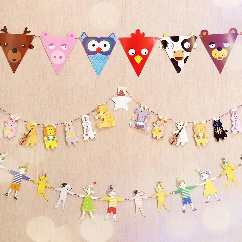 Happy Birthday Banner Party Decorations Cute Hands In Hands Boy And Dog Cartoon DIY Bunting Birthday Banner Flag 1 Set Paper 
Happy Birthday Banner Party Decorations Cute Hands In Hands Boy And Dog Cartoon DIY Bunting Birthday Banner Flag 1 Set Paper