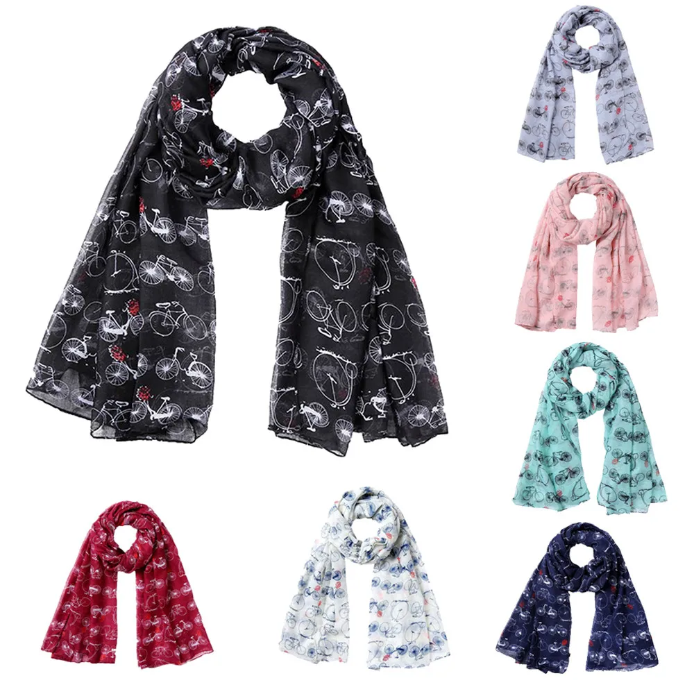 Women Spring Autumn Large Shawls Silk Satin Scarf Elegant Scarves Printed Bicycle Soft Chiffon Shawl Wraps Scarf Scarves #40
Women Spring Autumn Large Shawls Silk Satin Scarf Elegant Scarves Printed Bicycle Soft Chiffon Shawl Wraps Scarf Scarves #40