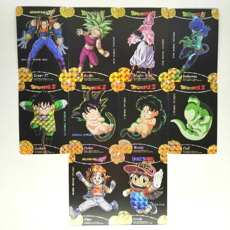 52pcs/set Super Dragon Ball Z Black Face Saiyan 3 Heroes Battle Card Ultra Instinct Goku Vegeta Collection Cards Free Shipping
52pcs/set Super Dragon Ball Z Black Face Saiyan 3 Heroes Battle Card Ultra Instinct Goku Vegeta Collection Cards Free Shipping