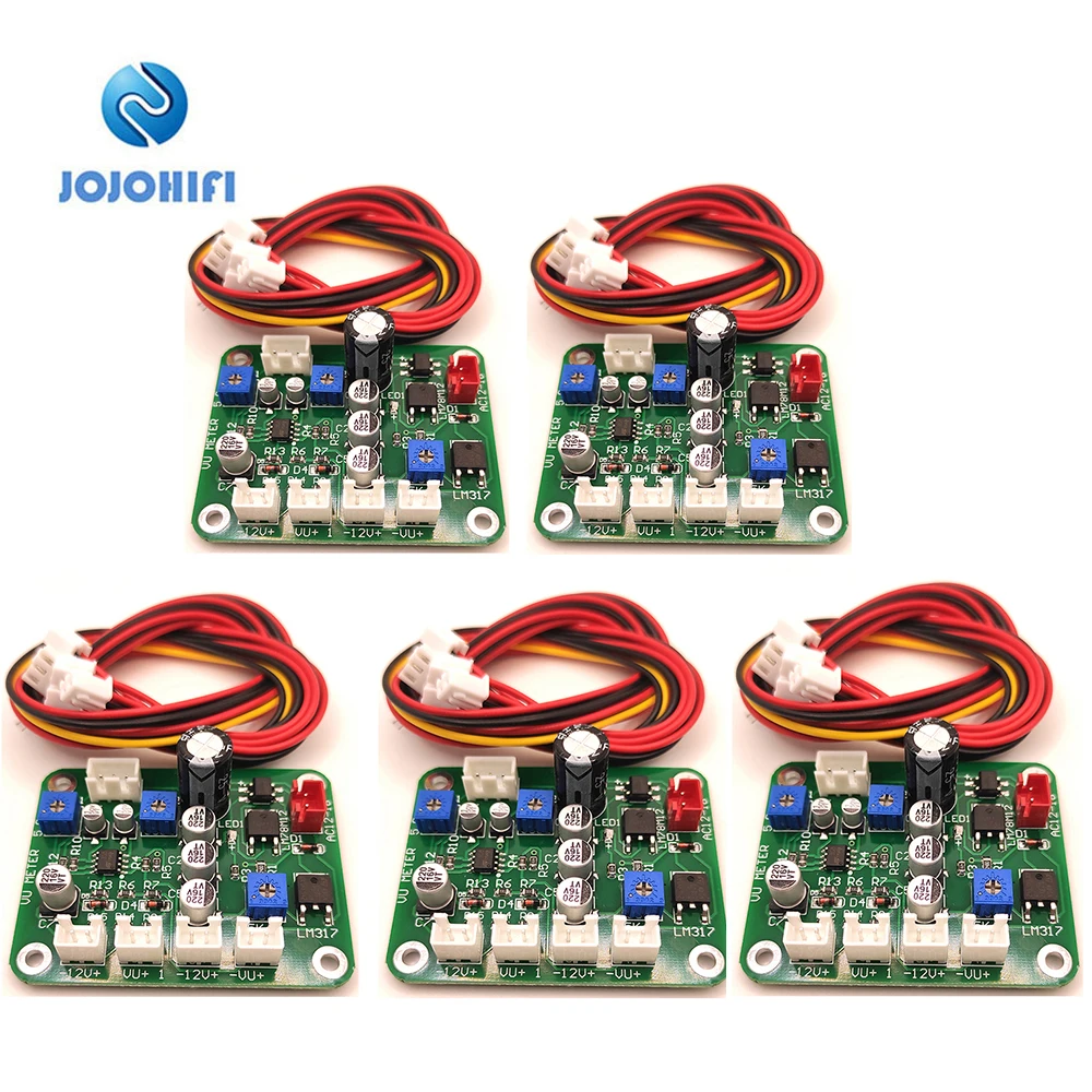 5pcs VU Meter Driver Board 5.0 Head Driver Board Meter Pre-Driver Board with Adjustable Light and Dark Backlight Amplifier
5pcs VU Meter Driver Board 5.0 Head Driver Board Meter Pre-Driver Board with Adjustable Light and Dark Backlight Amplifier
