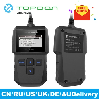 TOPDON ArtiLink 200 Car Automotive Diagnostic Tool OBDII OBD2 Scanner Fault Tester Interface Code Reader for X431 Creader 3001
TOPDON ArtiLink 200 Car Automotive Diagnostic Tool OBDII OBD2 Scanner Fault Tester Interface Code Reader for X431 Creader 3001