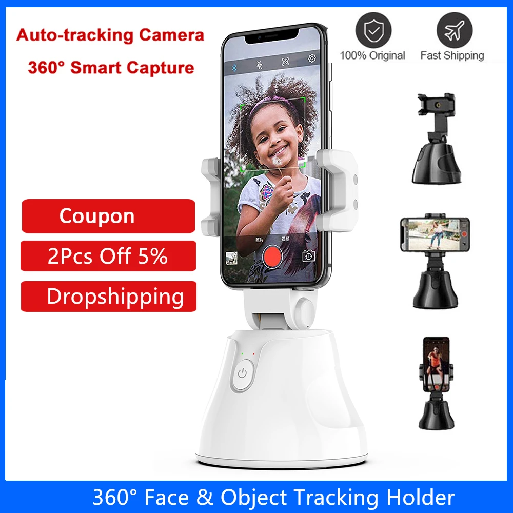 Auto Smart Shooting Selfie Stick 360 Rotation Face Tracking Object Tracking Phone Holder for Photo Vlog Live Video Record
Auto Smart Shooting Selfie Stick 360 Rotation Face Tracking Object Tracking Phone Holder for Photo Vlog Live Video Record