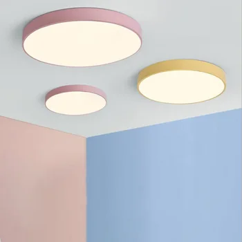 Modern minimalist round led ceiling lamp macarons ultra-thin ceiling lamp living room bedroom children's room lamp
Modern minimalist round led ceiling lamp macarons ultra-thin ceiling lamp living room bedroom children's room lamp