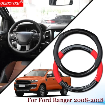 Car Styling Carbon Fiber Leather Car Steering Wheel Cover Car Steering-wheel Hubs Auto Accessories Fit For Ford Ranger 2008-2018
Car Styling Carbon Fiber Leather Car Steering Wheel Cover Car Steering-wheel Hubs Auto Accessories Fit For Ford Ranger 2008-2018