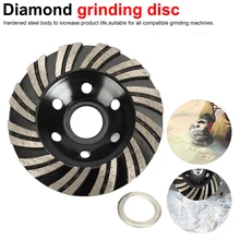 4" 100mm Diamond Segment Grinding Wheel Grinder Concrete Granite Stone Cut Sanding Disc Angle Metal Grind Abrasive Power Tools
4" 100mm Diamond Segment Grinding Wheel Grinder Concrete Granite Stone Cut Sanding Disc Angle Metal Grind Abrasive Power Tools