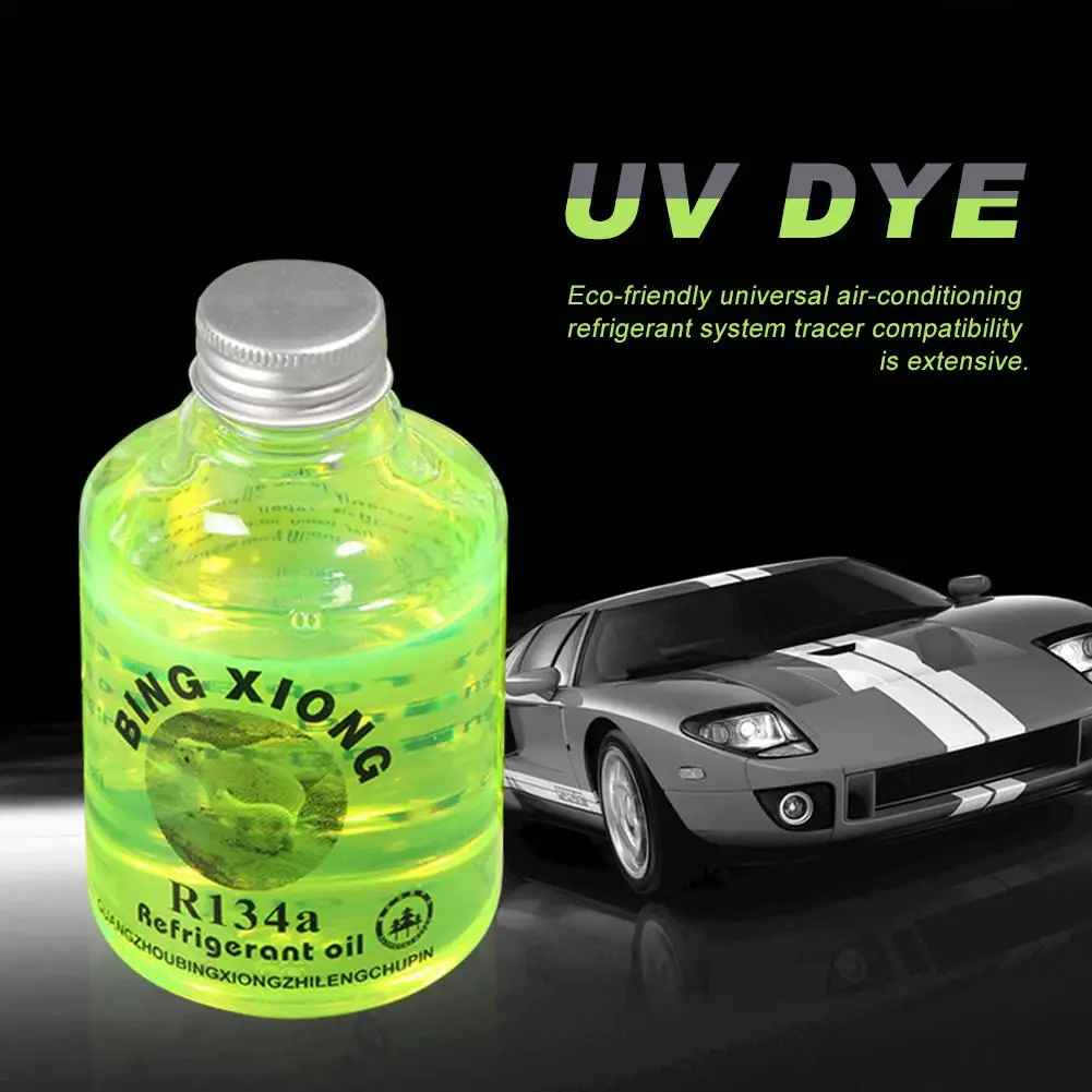 250G Universal Oil with Fluorescent Leak Detection Leak Test UV Dye for Automotive AC A/C Auto Air Conditioning Pipeline Repair
250G Universal Oil with Fluorescent Leak Detection Leak Test UV Dye for Automotive AC A/C Auto Air Conditioning Pipeline Repair