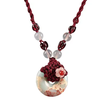 China 2020 New Colorful Stone Drop Multi-layer Flower Pendant Chain Rope Line Lock Chain Necklace for Women Jewelry
China 2020 New Colorful Stone Drop Multi-layer Flower Pendant Chain Rope Line Lock Chain Necklace for Women Jewelry