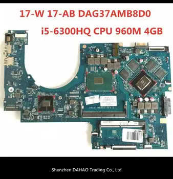 857391-601 For HP PAVILION 17-AB 17T-AB 17-W Laptop Motherboard 857391-501 857391-001 DAG37AMB8D0 i5-6300HQ CPU 960M 4GB GPU
857391-601 For HP PAVILION 17-AB 17T-AB 17-W Laptop Motherboard 857391-501 857391-001 DAG37AMB8D0 i5-6300HQ CPU 960M 4GB GPU
